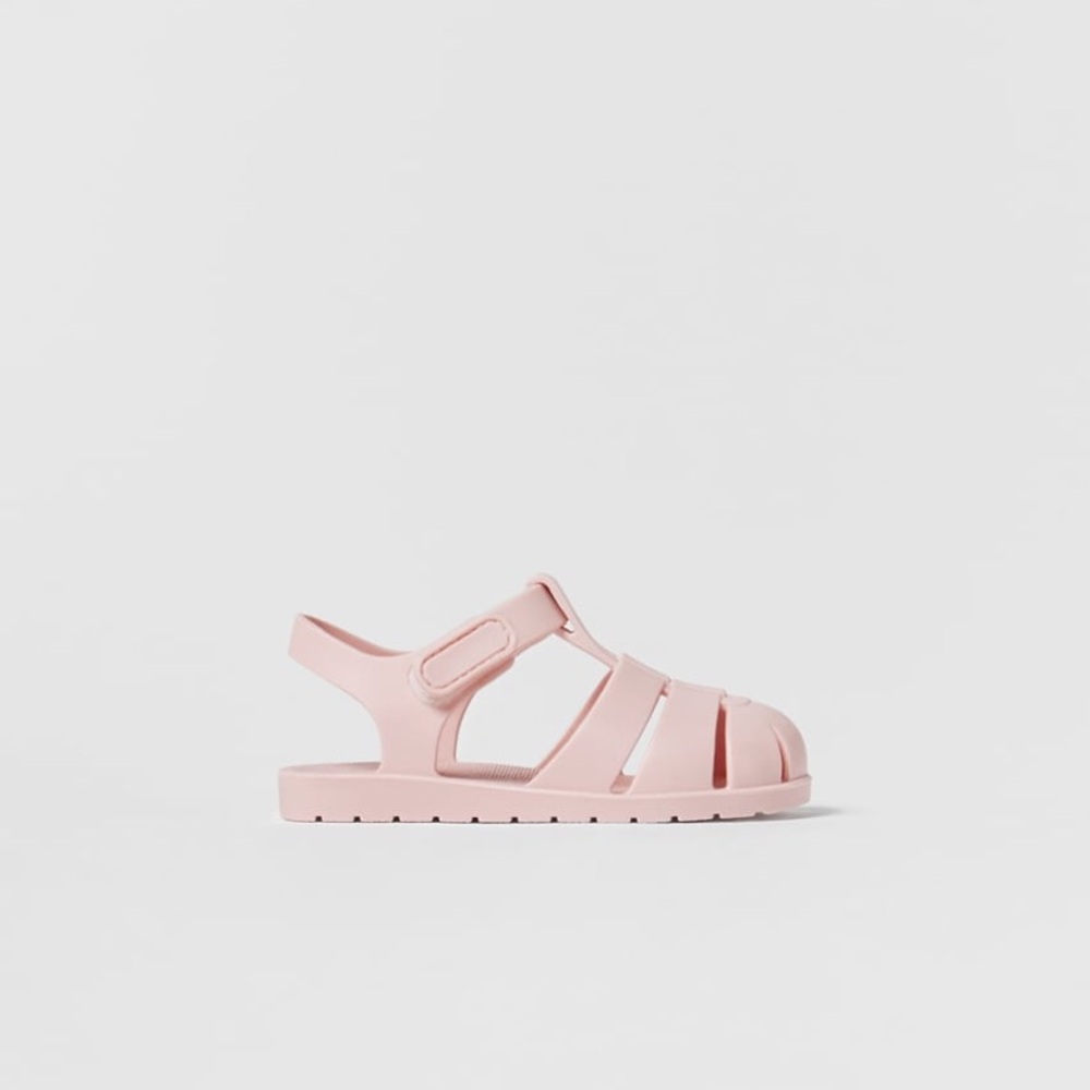 Zara, Pink, Fisherman Sandals, Toddler Size 8.